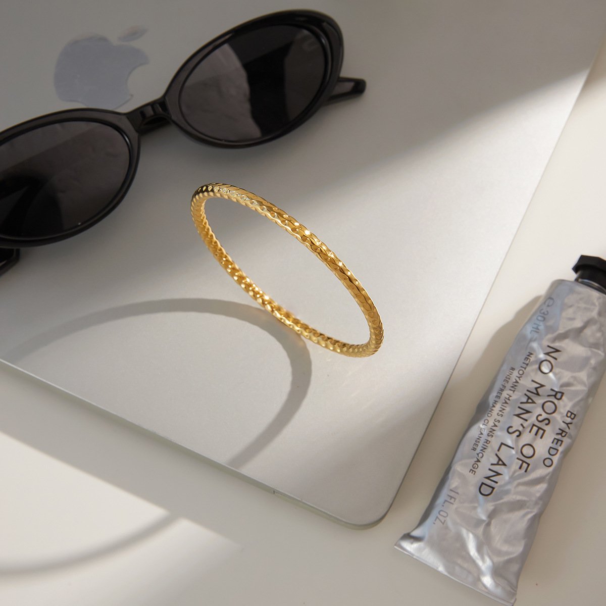 Titanium Steel Bracelet 18k Gold Versatile – Image 5