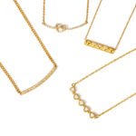 Titanium Steel Zircon Necklace