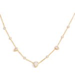 Zircon Titanium Steel Necklace