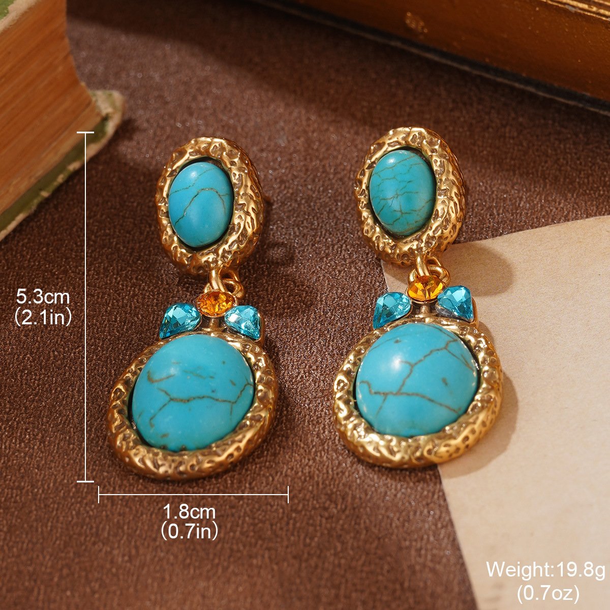 Retro Vintage Sterling Silver Post Earrings in Russian Gold Palace Style – Refined Luxury Aesthetic - Image 18