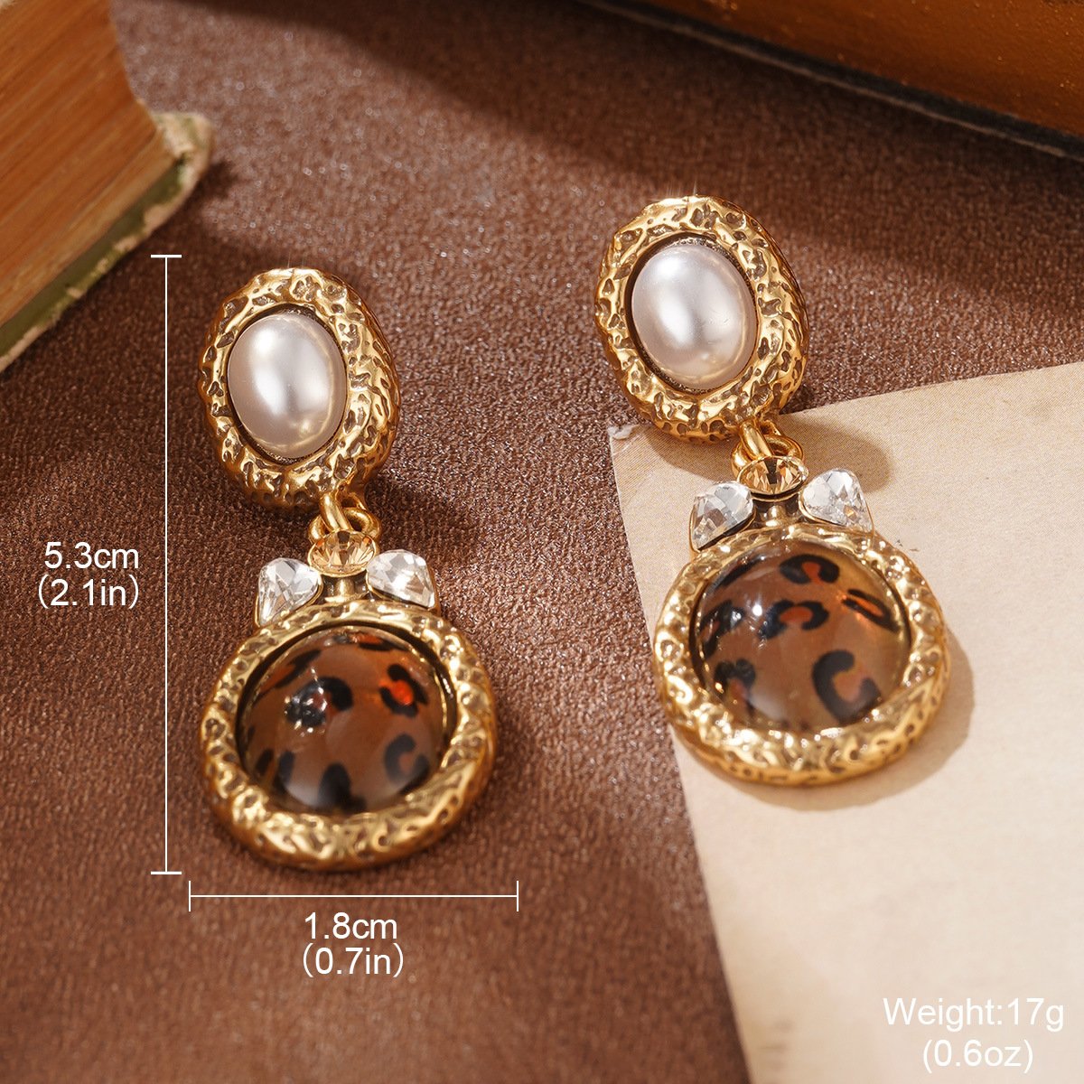 Retro Vintage Sterling Silver Post Earrings in Russian Gold Palace Style – Refined Luxury Aesthetic - Image 11