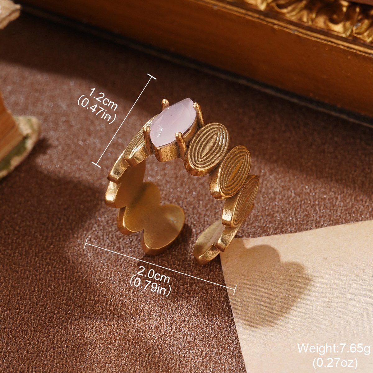 Retro Vintage Sterling Silver Post Earrings in Russian Gold Palace Style – Refined Luxury Aesthetic - Image 14